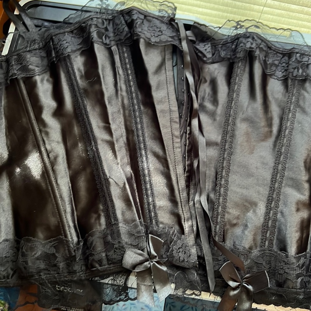 Black Lace Corset